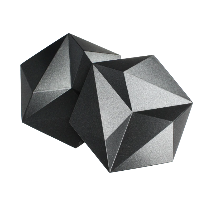 Panele ścienne 3D Patya - antracyt