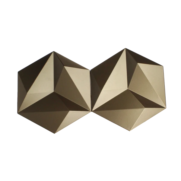 Panele ścienne 3D Patya - caffe latte