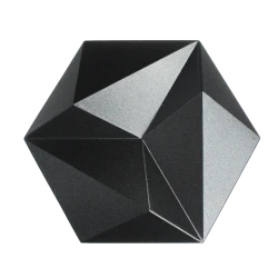 Panel ścienny 3D Patya - antracyt